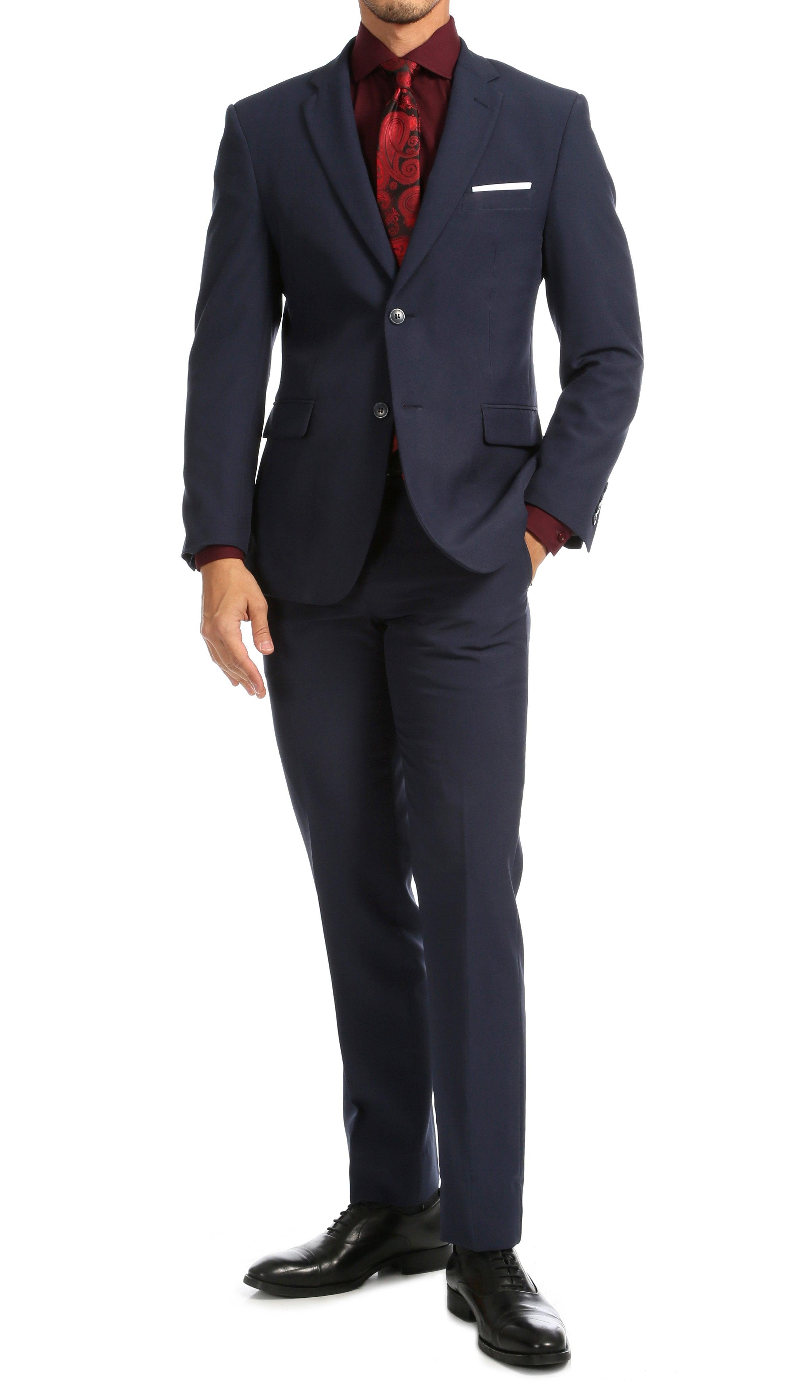 fitted lace wedding dress New York Man Italian Designer 2 Piece Suit main image 0