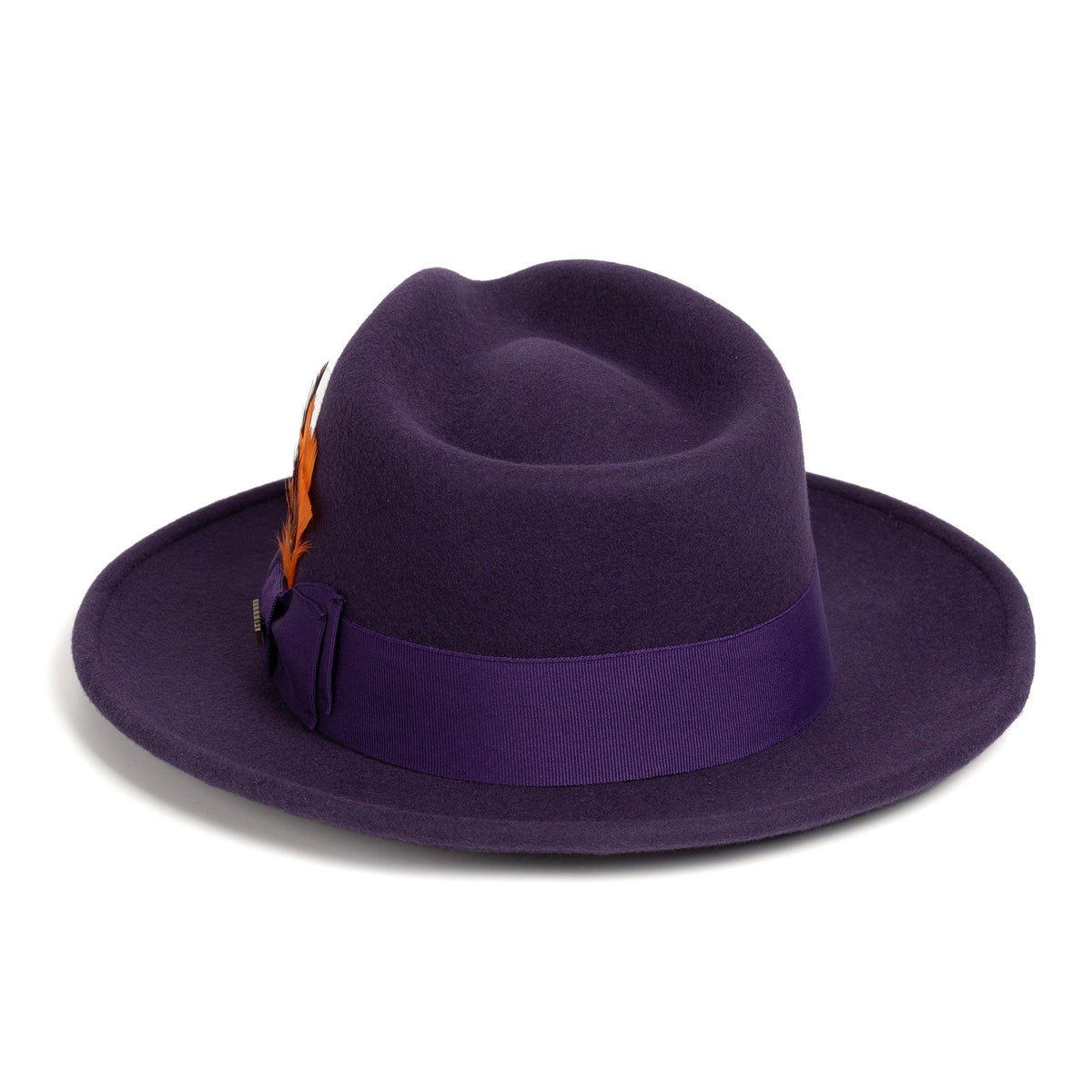 Casablanca Hat, Purple Hat, Fall offers Hat, Travel Hat, Plum Hat, Packable Hat, Sun Hat, Fedora Hat, Medium Hat, Size 7 1/8 (57 cm)