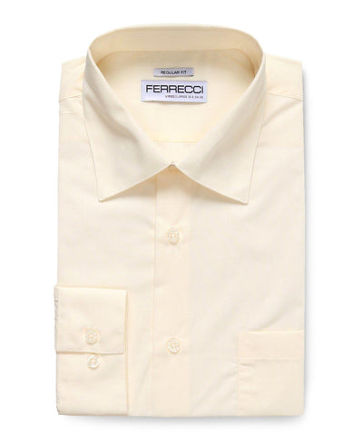 Virgo Off White Regular Fit Shirt - Ferrecci USA 