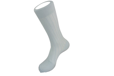 Men's Nylon Socks 100 Sky Blue - FHYINC best men's suits, tuxedos, formal men's wear wholesale