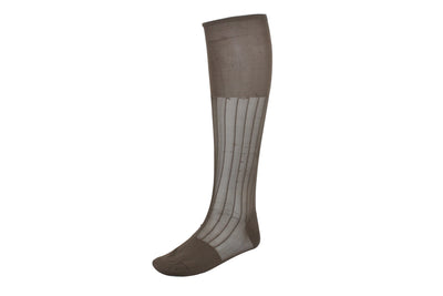 Men's Nylon Socks Long 100L Taupe - FHYINC best men's suits, tuxedos, formal men's wear wholesale