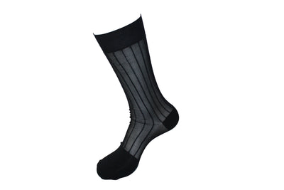 Men's Nylon Socks Short 100S Black - FHYINC best men's suits, tuxedos, formal men's wear wholesale