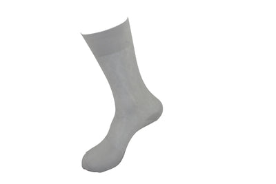 Men's Nylon Socks 102 Silver - FHYINC best men's suits, tuxedos, formal men's wear wholesale
