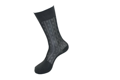 Men's Nylon Socks 108 Charcoal - FHYINC best men's suits, tuxedos, formal men's wear wholesale
