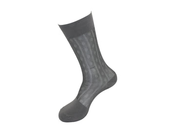 Men's Nylon Socks 108 Grey - FHYINC best men's suits, tuxedos, formal men's wear wholesale