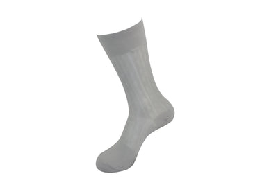Men's Nylon Socks 108 Silver - FHYINC best men's suits, tuxedos, formal men's wear wholesale