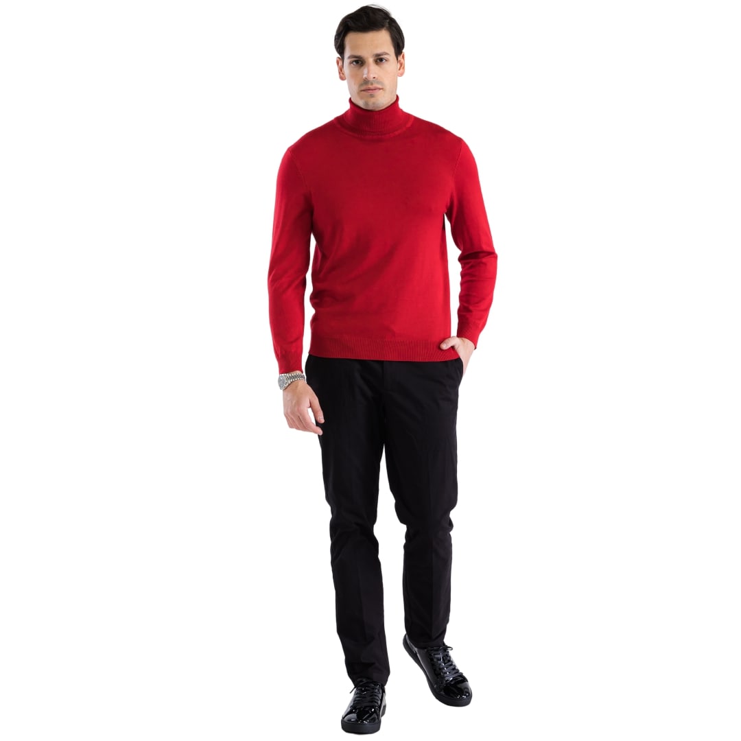strapless open back dress MENS RED PULLOVER TURTLENECK SWEATER