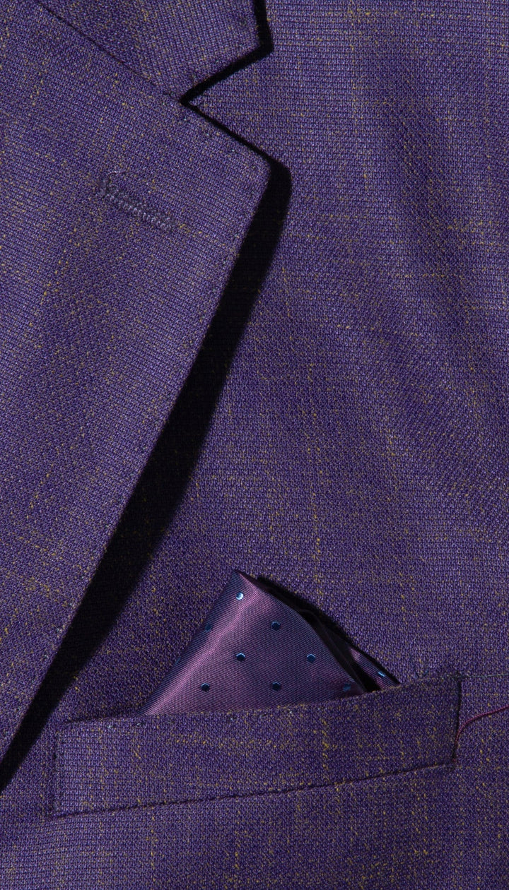 Ferrecci Harwin Mens Hunter Green Textured Tweed Suit.