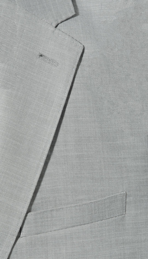 Ferrecci Nelson Men's Grey 2 Button Slim Fit Notch Lapel Suit detail