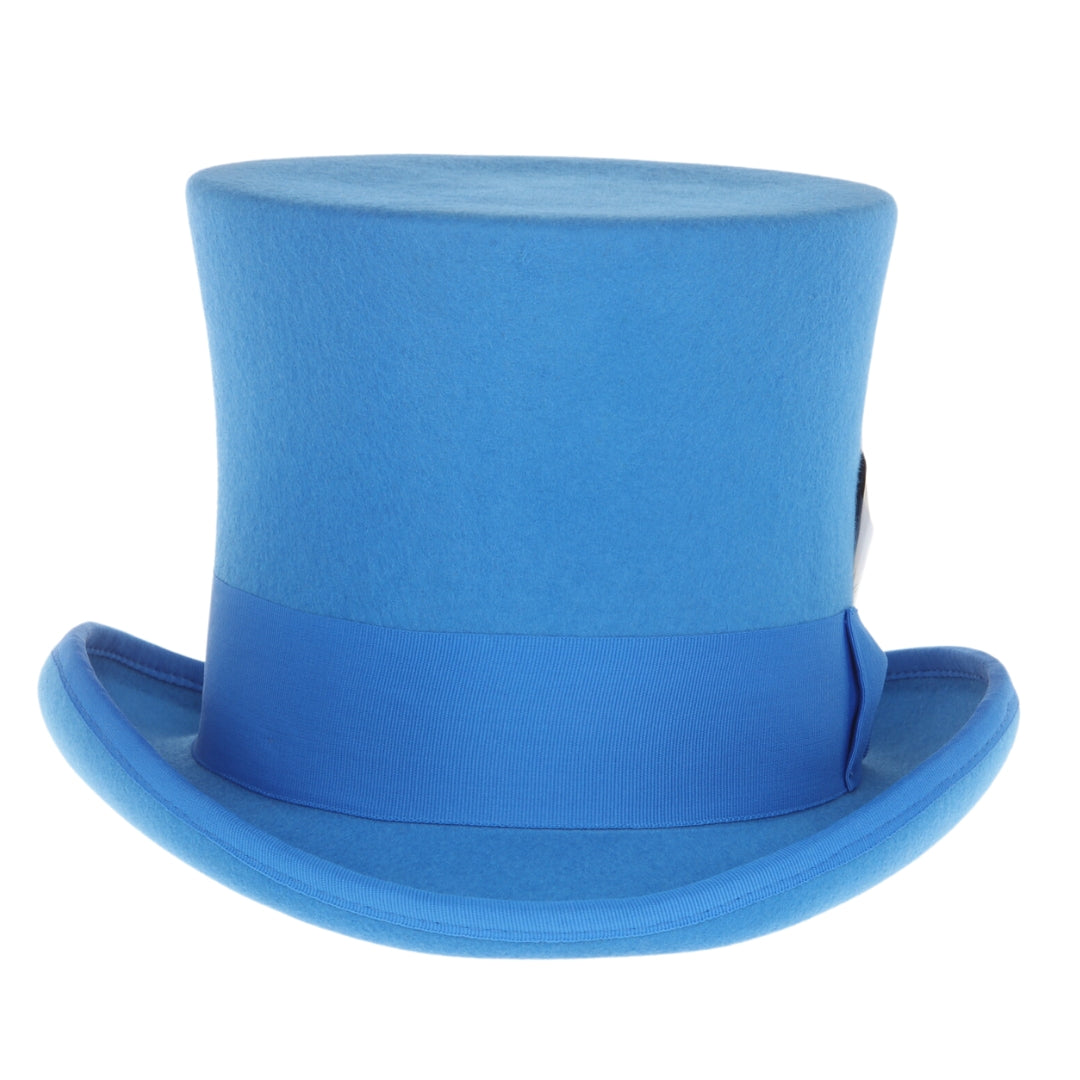 Blue store top hat