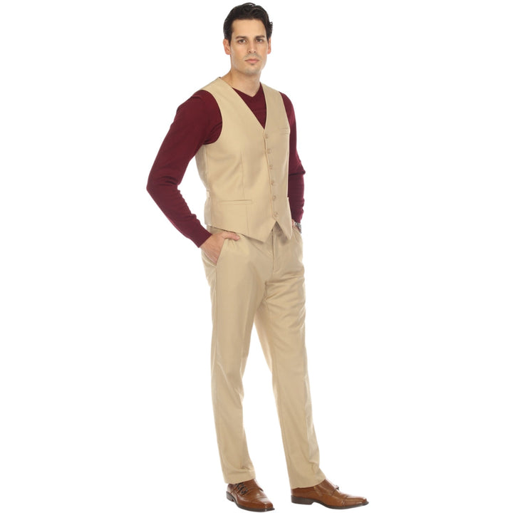 Solo Adjustable Casual &amp; Formal Tan Vest
