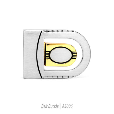 Ferrecci Men's Stainless Steel Removable Belt Buckle - A5006 - FHYINC best men's suits, tuxedos, formal men's wear wholesale