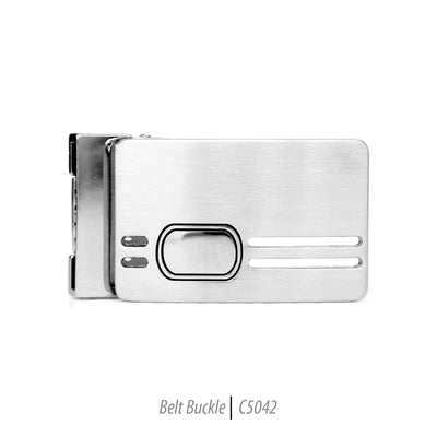 Ferrecci Men's Stainless Steel Removable Belt Buckle - C5042 - FHYINC best men's suits, tuxedos, formal men's wear wholesale