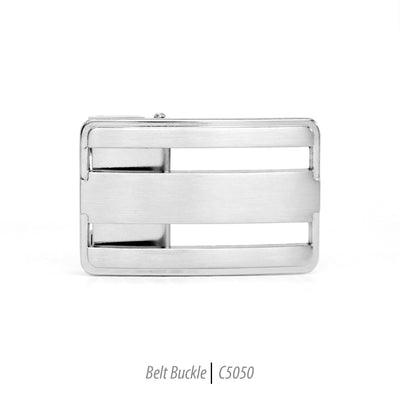 Ferrecci Men's Stainless Steel Removable Belt Buckle - C5050 - FHYINC best men's suits, tuxedos, formal men's wear wholesale