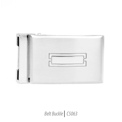 Ferrecci Men's Stainless Steel Removable Belt Buckle - C5063 - FHYINC best men's suits, tuxedos, formal men's wear wholesale