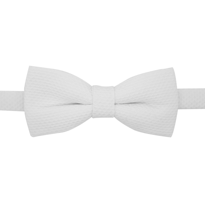 Ken White Cotton PK Bowtie - FHYINC best men&