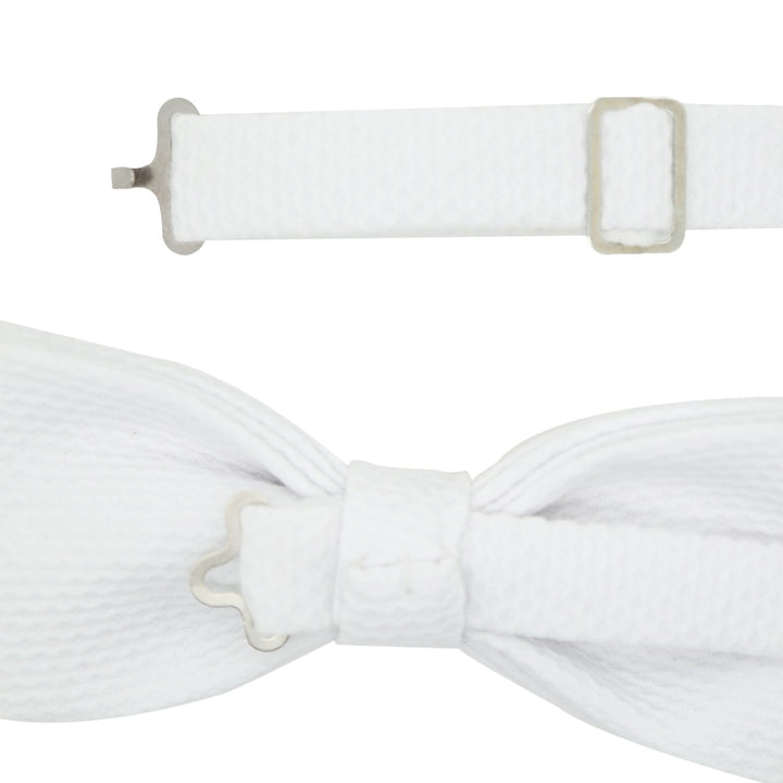 Ken White Cotton PK Bowtie - FHYINC best men&