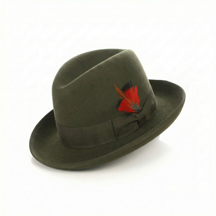 Premium OLIVE Godfather Hat