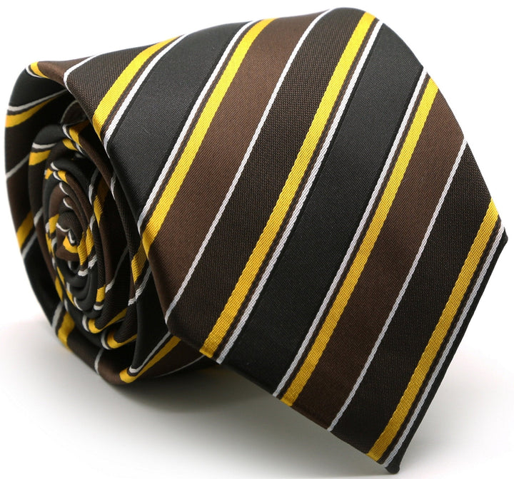 Premium Striped &amp; Diamond Patterned Ties - FHYINC best men&