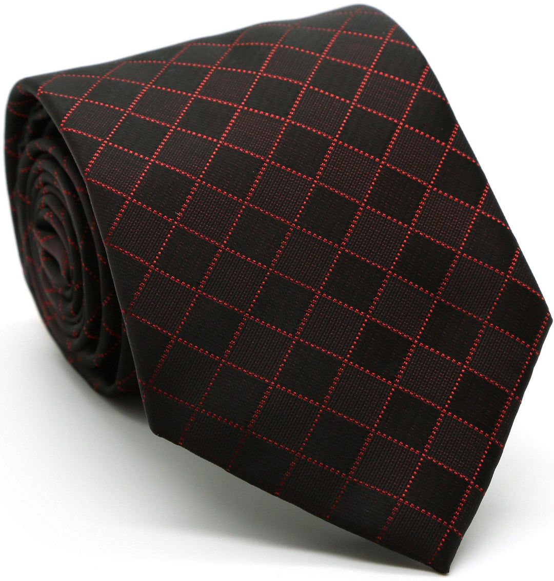 Premium Striped &amp; Diamond Patterned Ties - FHYINC best men&