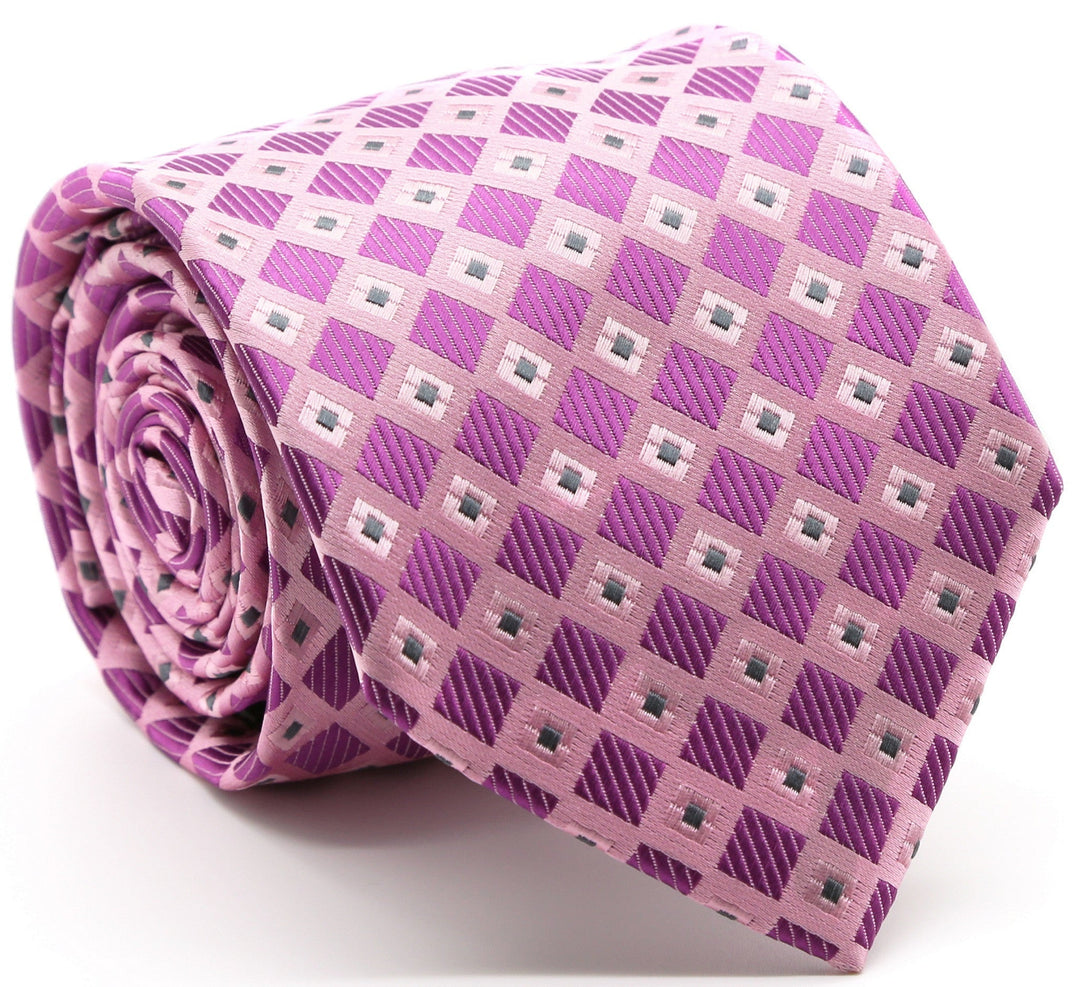 Premium Checkered Diamond Ties - FHYINC best men&