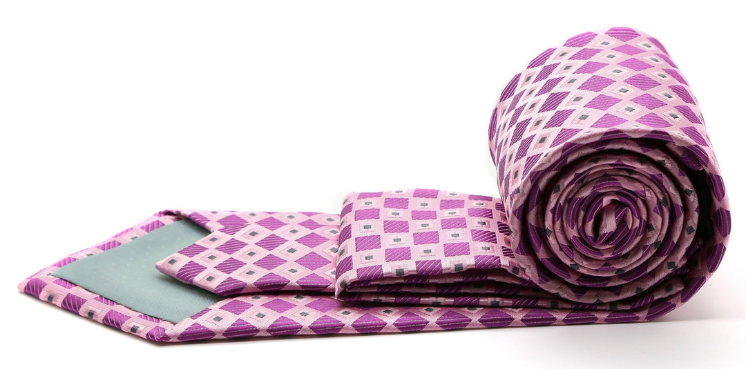 Premium Checkered Diamond Ties - FHYINC best men&