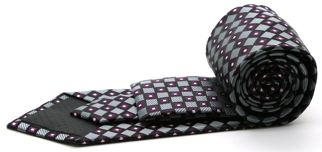 Premium Checkered Diamond Ties - FHYINC best men&