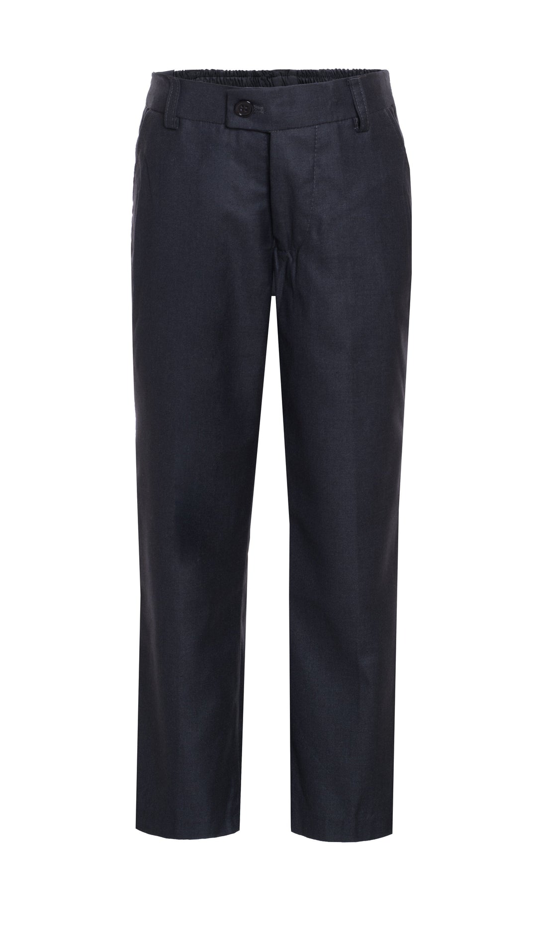 Ezra Charcoal Regular Fit Boys Dress Pants - FHYINC best men's suits, tuxedos, formal men's wear wholesale