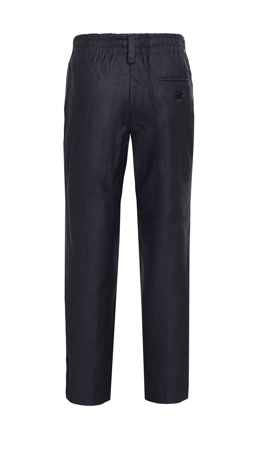 Ezra Charcoal Regular Fit Boys Dress Pants - FHYINC best men&