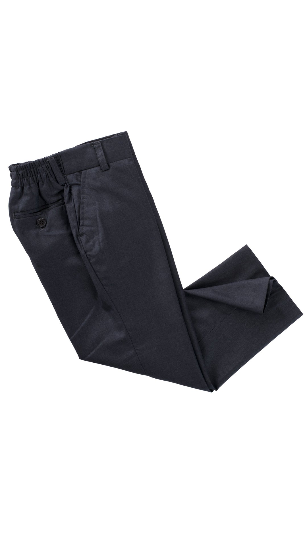 Ezra Charcoal Regular Fit Boys Dress Pants - FHYINC best men&