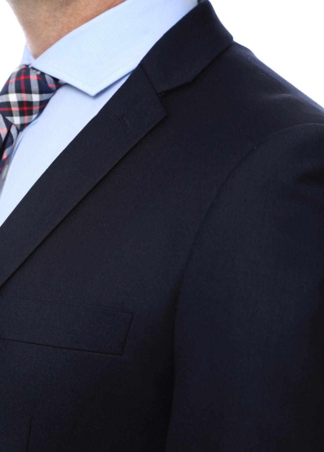 Finn Gold Button Slim Fit Navy Blazer - FHYINC