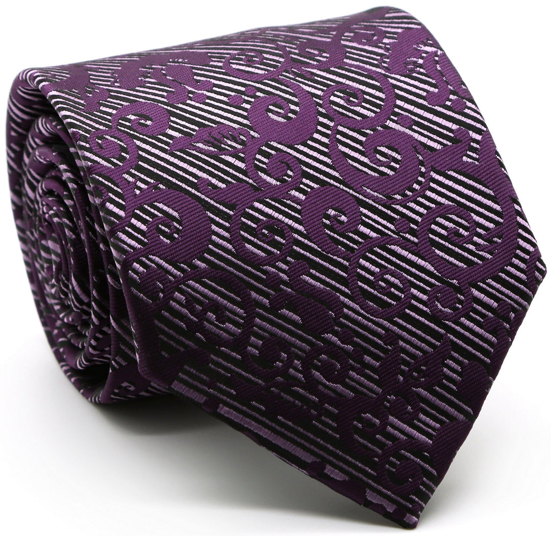 Premium Jacquard Paisley Ties - FHYINC best men&