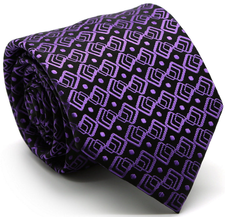 Premium Triple Square Pattern Ties - FHYINC best men&