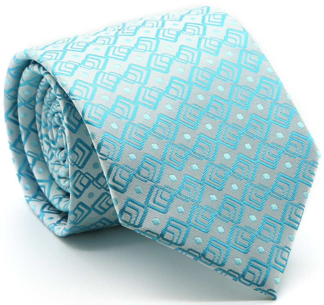 Premium Triple Square Pattern Ties - FHYINC best men's suits, tuxedos, formal men's wear wholesale