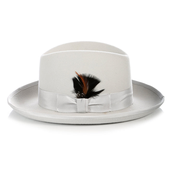 Premium Light Grey Godfather Hat - FHYINC best men&