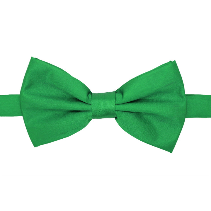 Gia Green Satine Adjustable Bowtie - FHYINC best men&