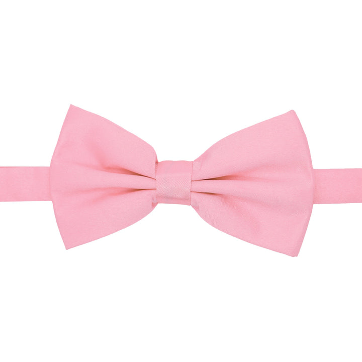Gia Pink Satine Adjustable Bowtie - FHYINC best men&