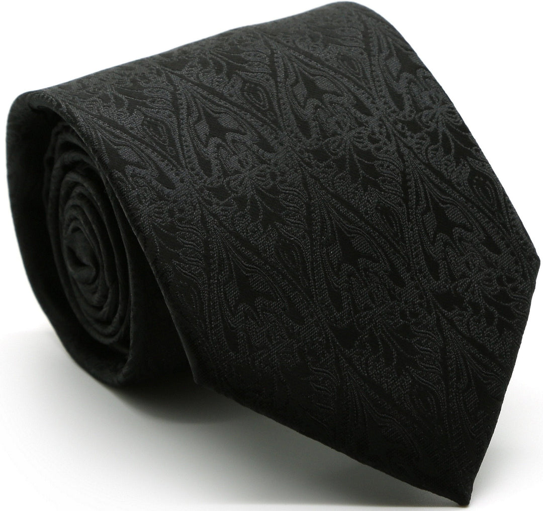 Premium Elegant Leaf Patterned Tied - FHYINC best men&