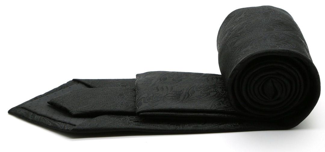 Premium Elegant Leaf Patterned Tied - FHYINC best men&