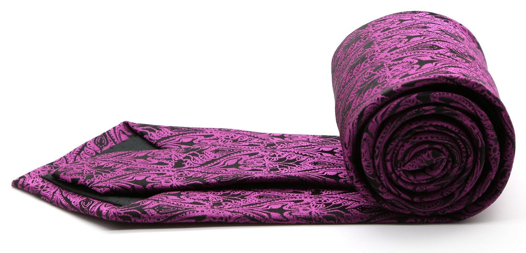 Premium Elegant Leaf Patterned Tied - FHYINC best men&