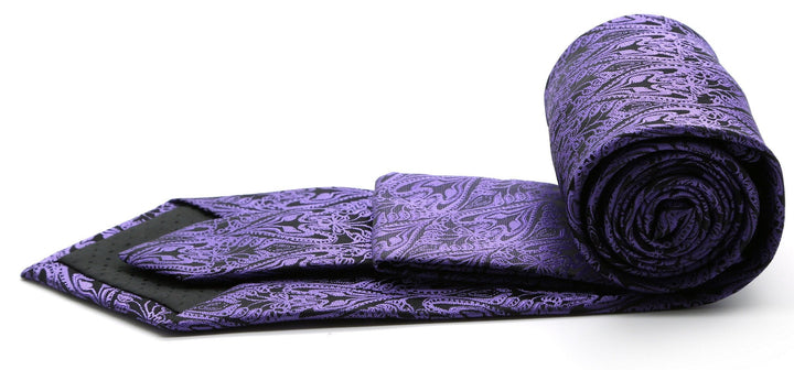 Premium Elegant Leaf Patterned Tied - FHYINC best men&