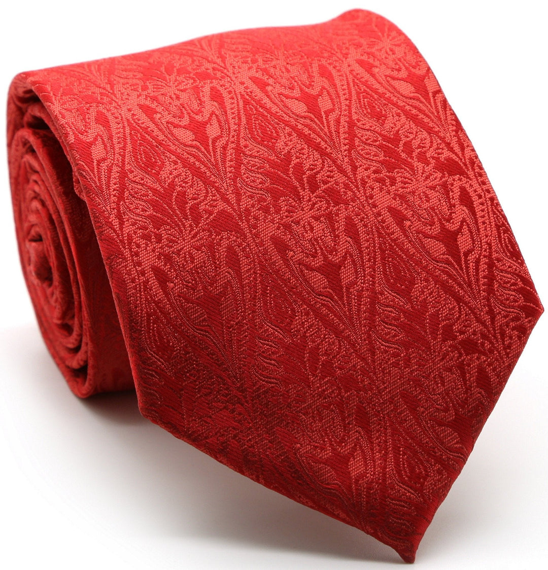 Premium Elegant Leaf Patterned Tied - FHYINC best men&