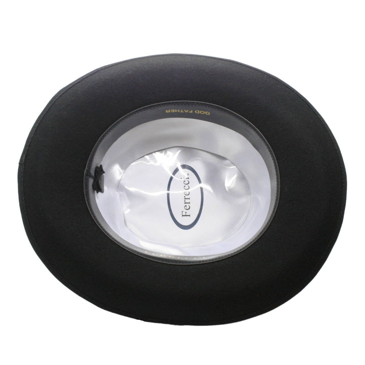 Premium Black Godfather Hat - FHYINC best men&