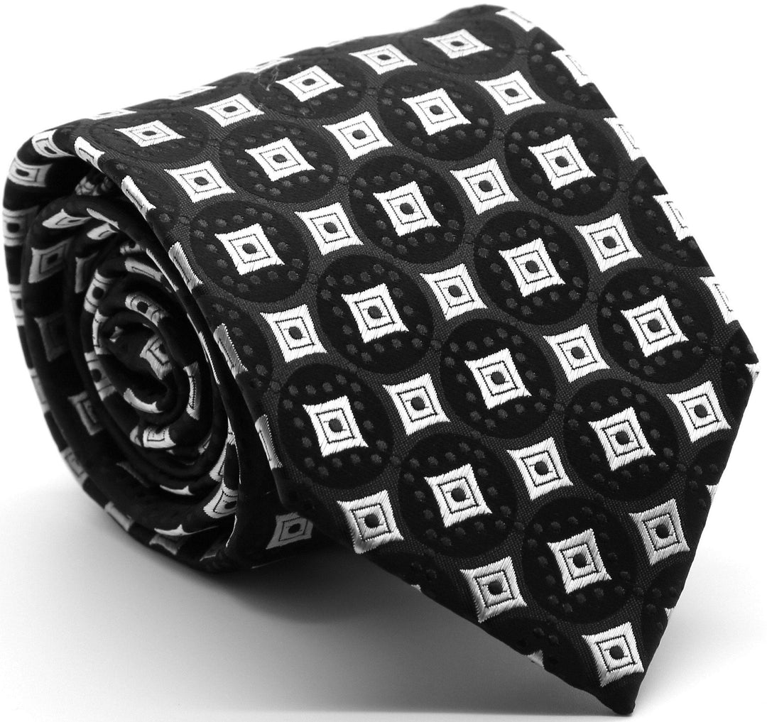 Premium Square Pattern Ties - FHYINC best men&