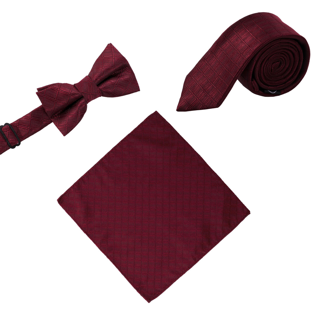 Ferrecci Boys 300 Series Vest Set Dark Red - FHYINC best men&