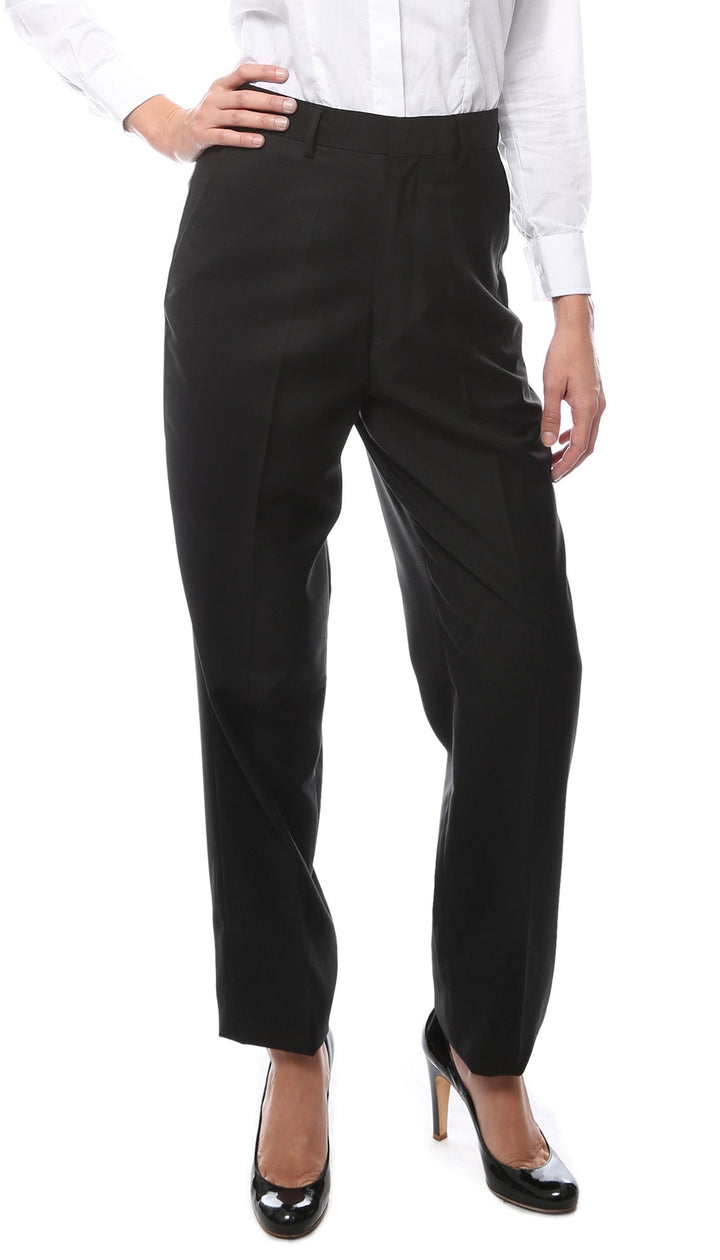 Womens G316 Black Dress Pants - FHYINC best men&