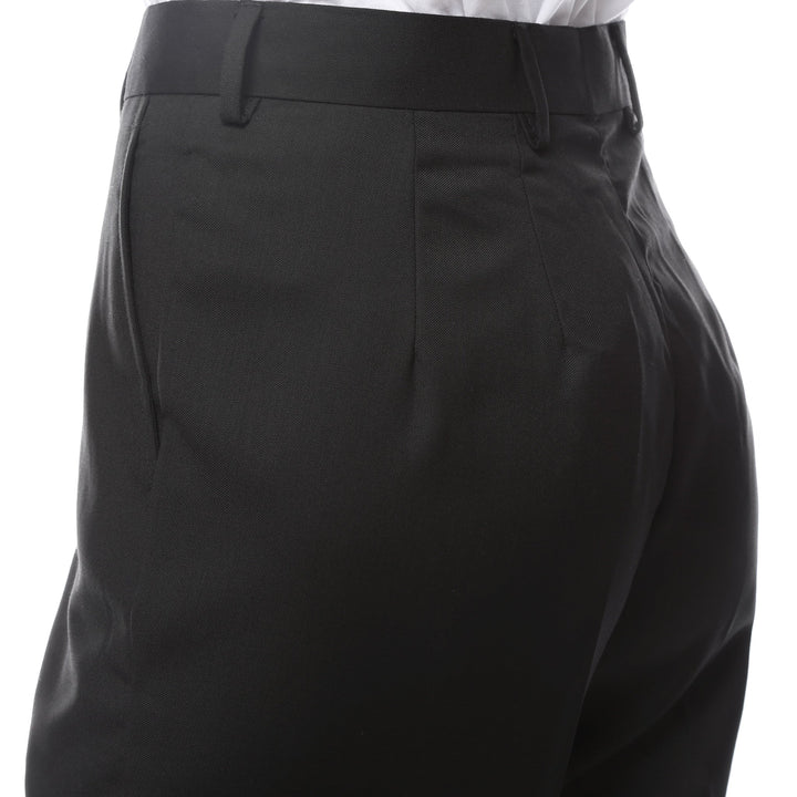 Womens G316 Black Dress Pants - FHYINC best men&