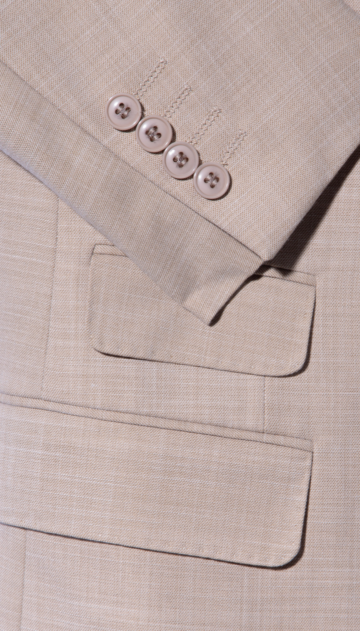 Rockford Peak Lapel Double Breasted Suit - Slim Fit