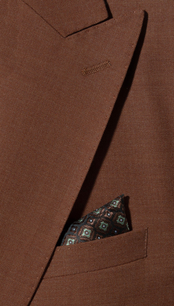 Rockford Peak Lapel Double Breasted Suit - Slim Fit detail