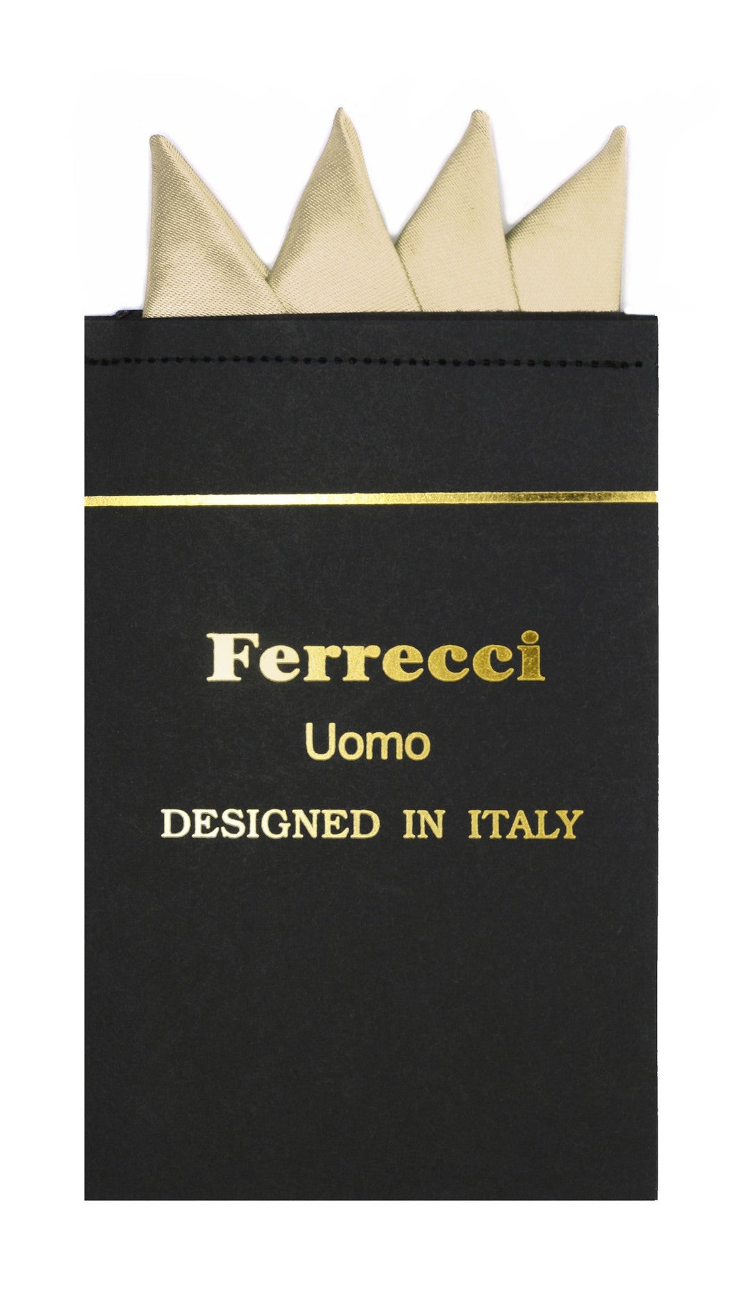 Pre-Folded Microfiber Cream Handkerchief Pocket Square - FHYINC best men's suits, tuxedos, formal men's wear wholesale